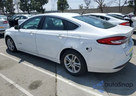 2018 Ford Fusion Se Hybrid из США, поврежденный, VIN 3FA6P0LU3JR172115